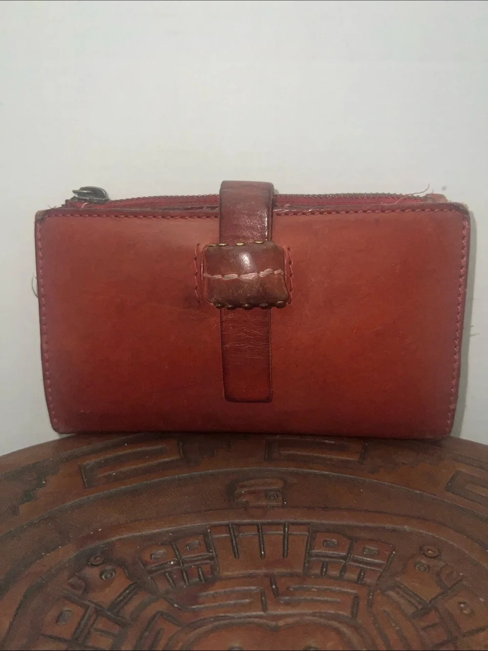 Rare Vintage Lucky Brand Leather Wallet